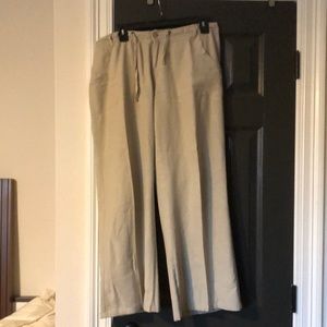 Flax linen pants